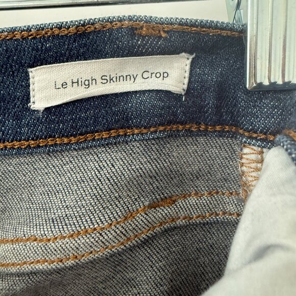 The Frame Denim Le High Skinny Crop Jean - Samira - Picture 5 of 8